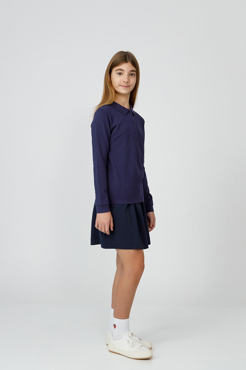 Tricou polo slim fete 998F